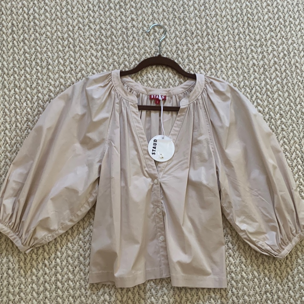 *NWT* Staud New Dill Top in Biscotti - Size Small